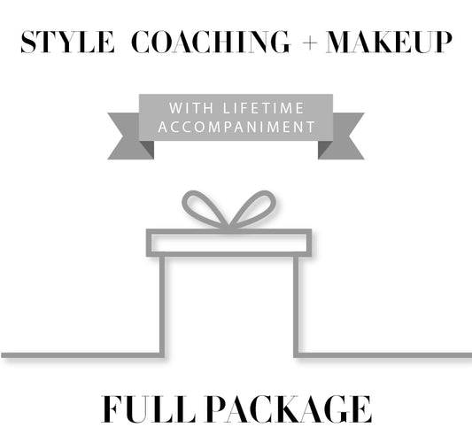 Style Coaching + Makeup Package